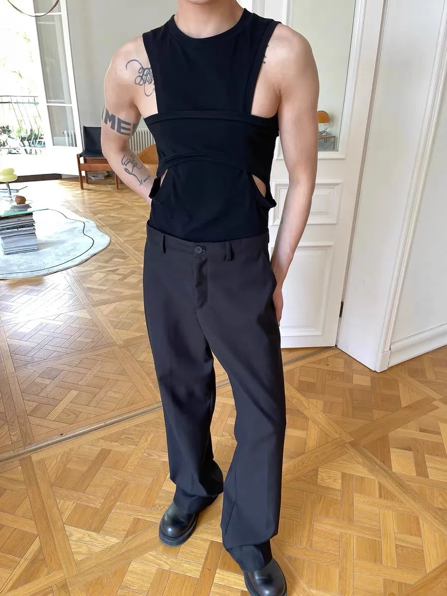 IRREGULAR SUMMER KOREAN TANK TOP