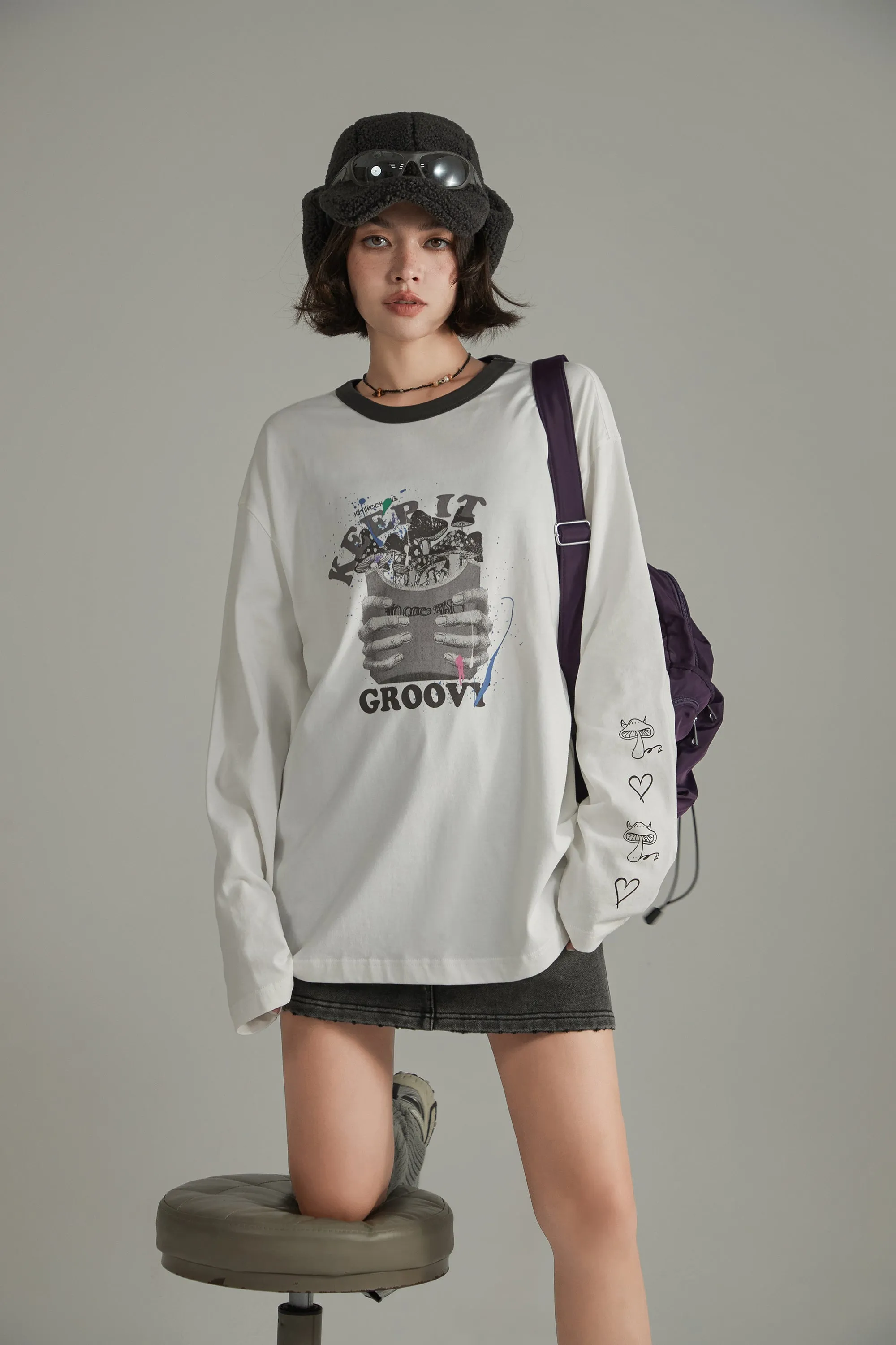 Keep It Groovy Loose Fit T-Shirt