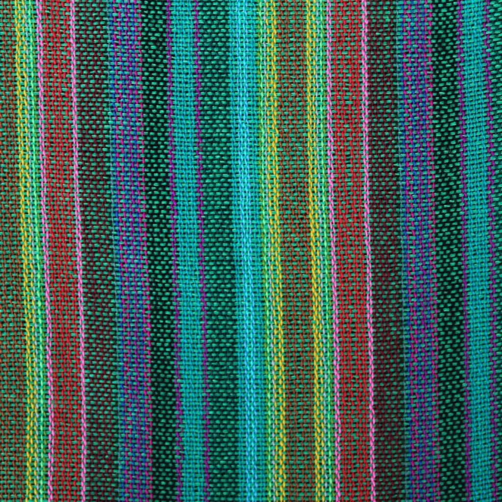 (Large) Sweet Green and Turquoise Stripies 0117