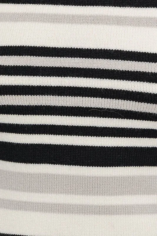 Le Lis Boat Neck Bell Sleeve Sweater Dress