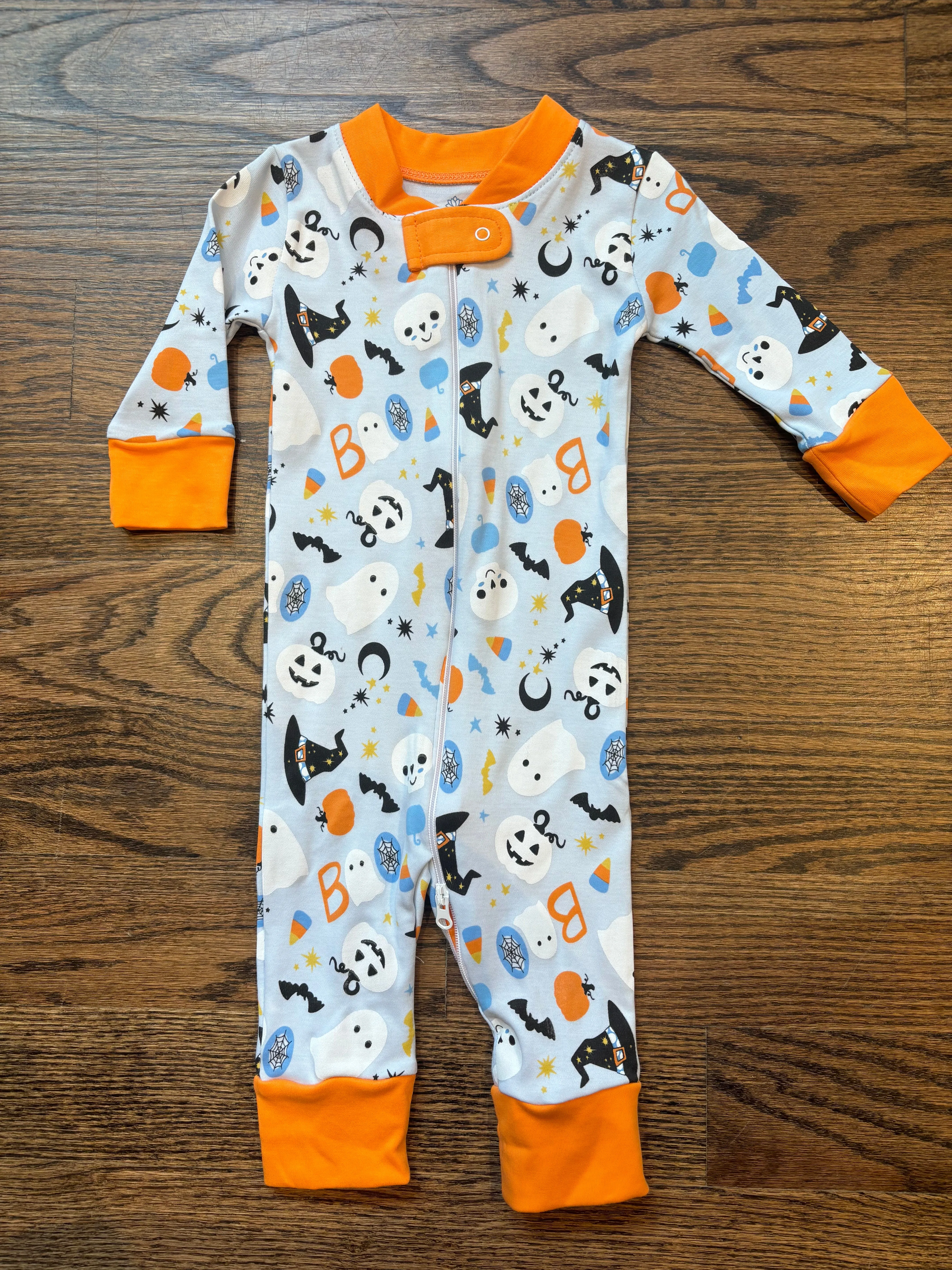 Little Bit Batty Pajamas: Blue