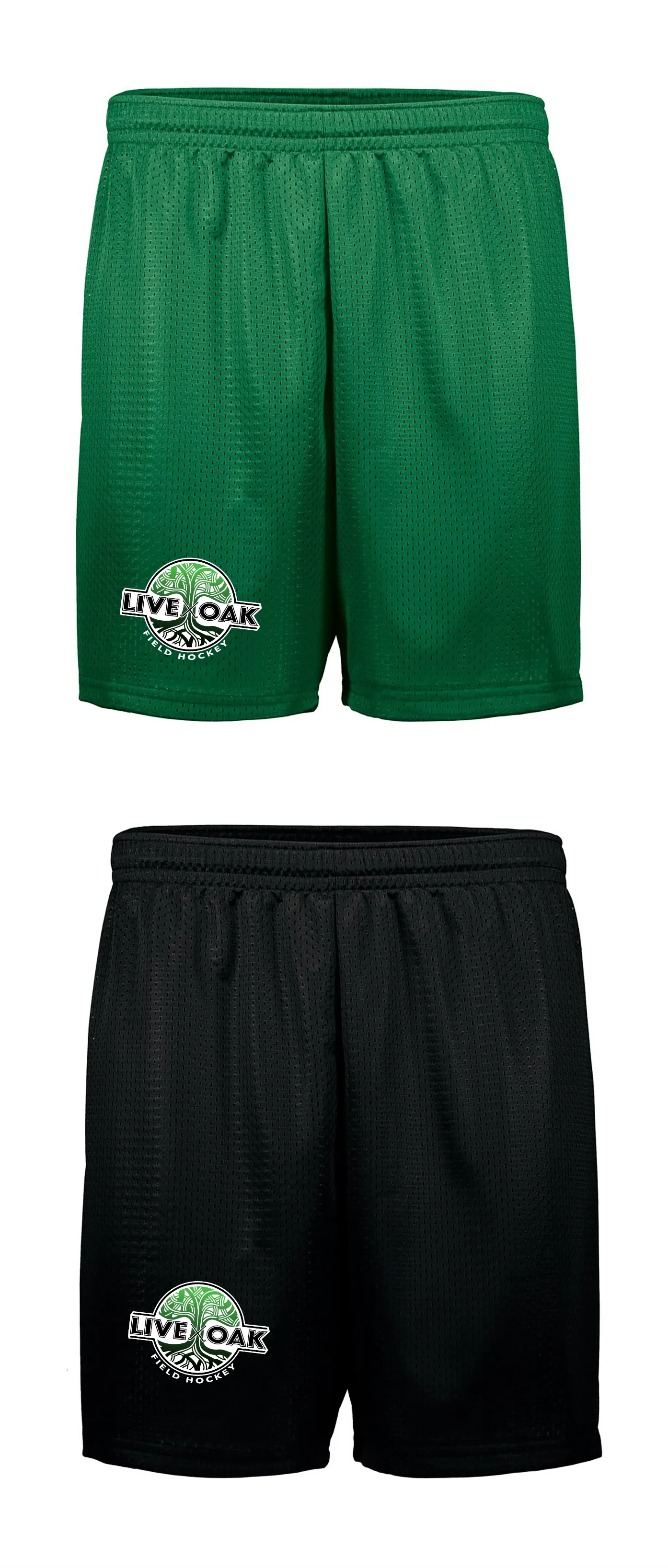 Live Oak Athletic Mesh Shorts-Men's Sizing