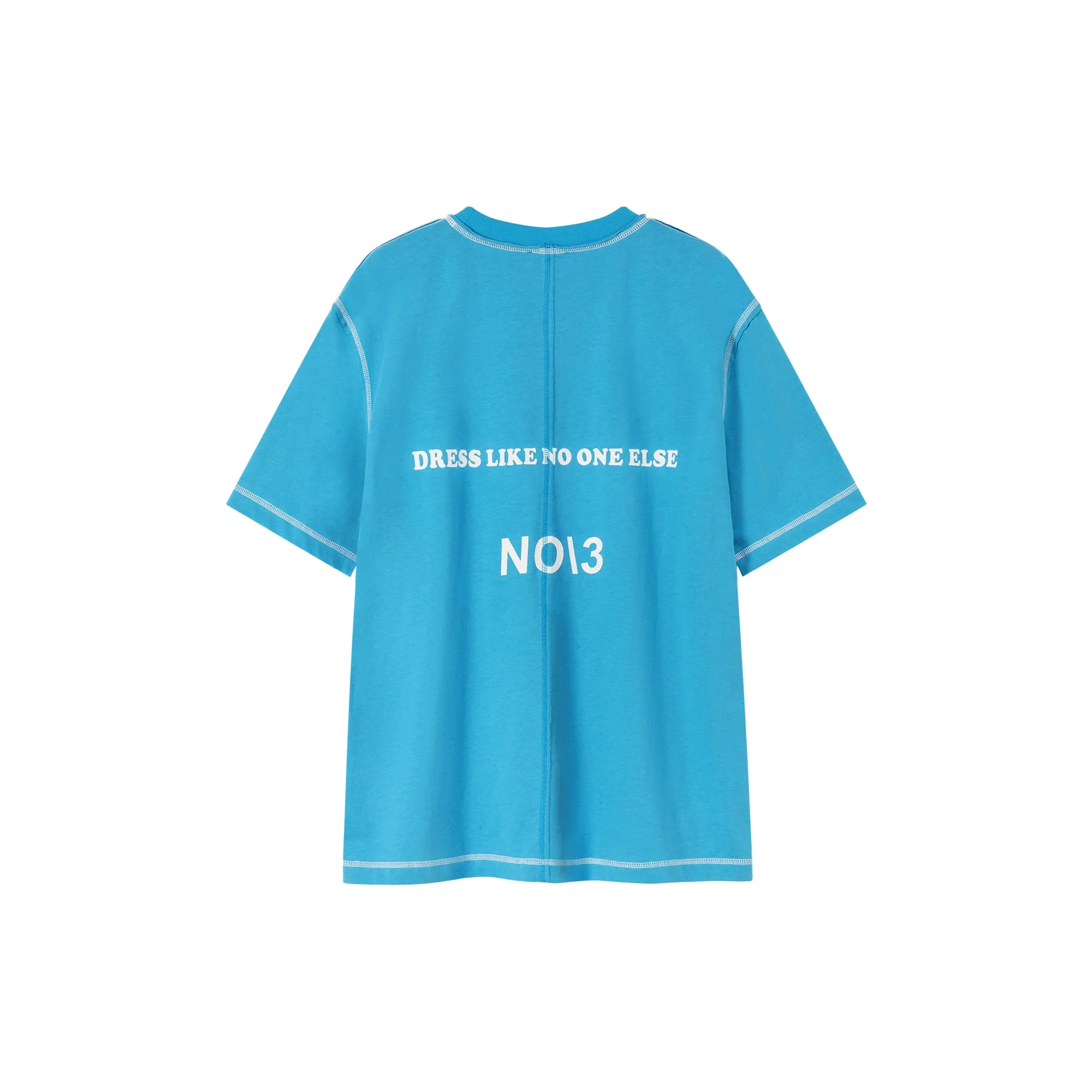 Logo Stitched Loose Fit T-Shirt