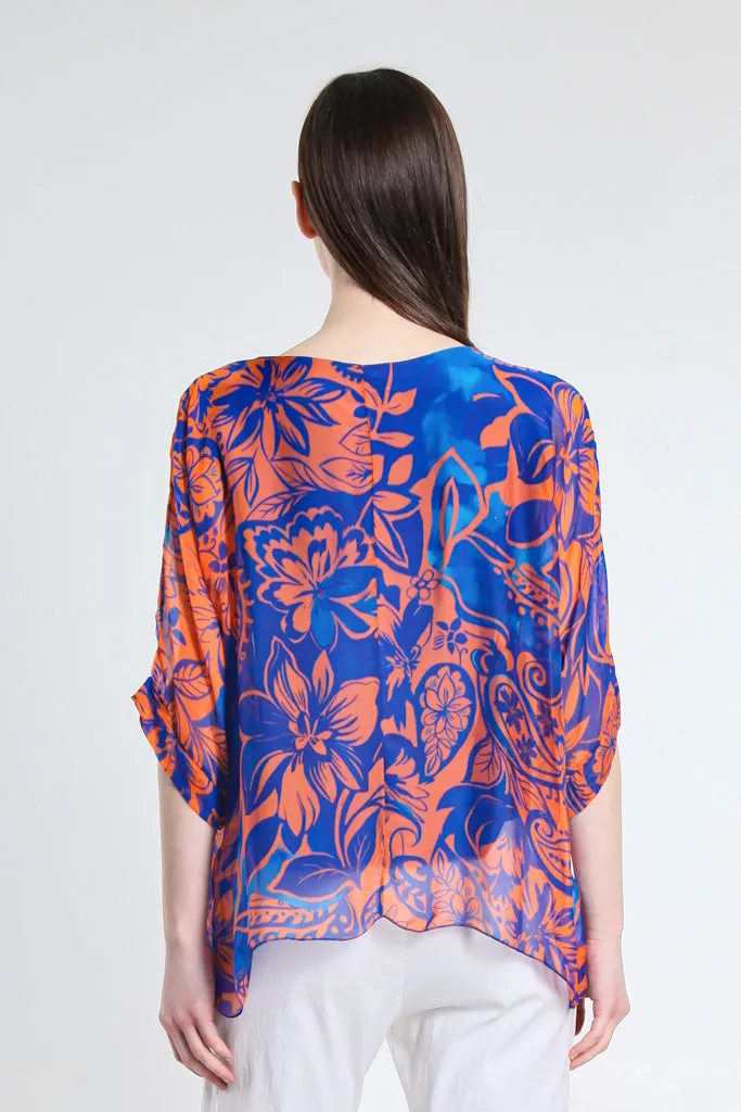 Marjorie Island Fantasy 3/4 Sleeve Slim Kaftan (BQ241F)