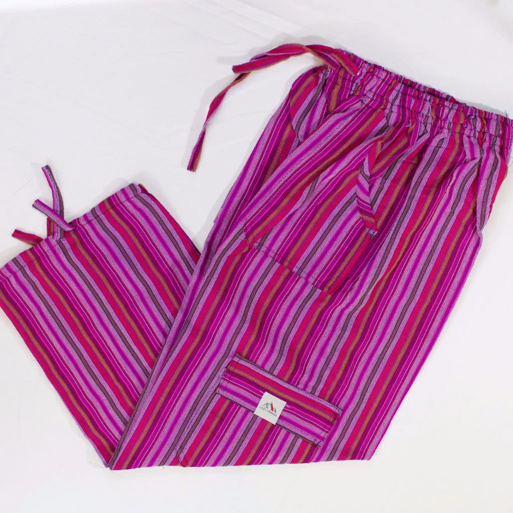 (Medium) Pinkish Purplish Lounge Pants 0001