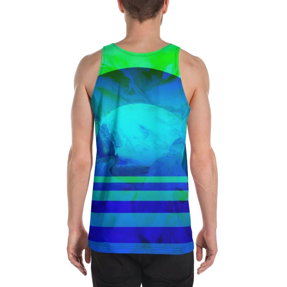 Men's Tank Top - Earth Waves