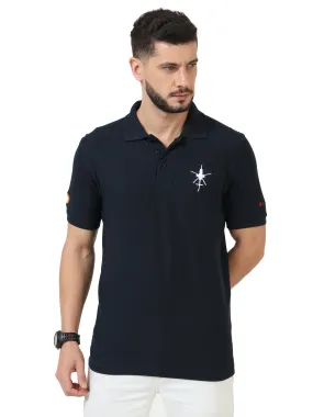 Mi - 17 | Blue Collared T-shirt