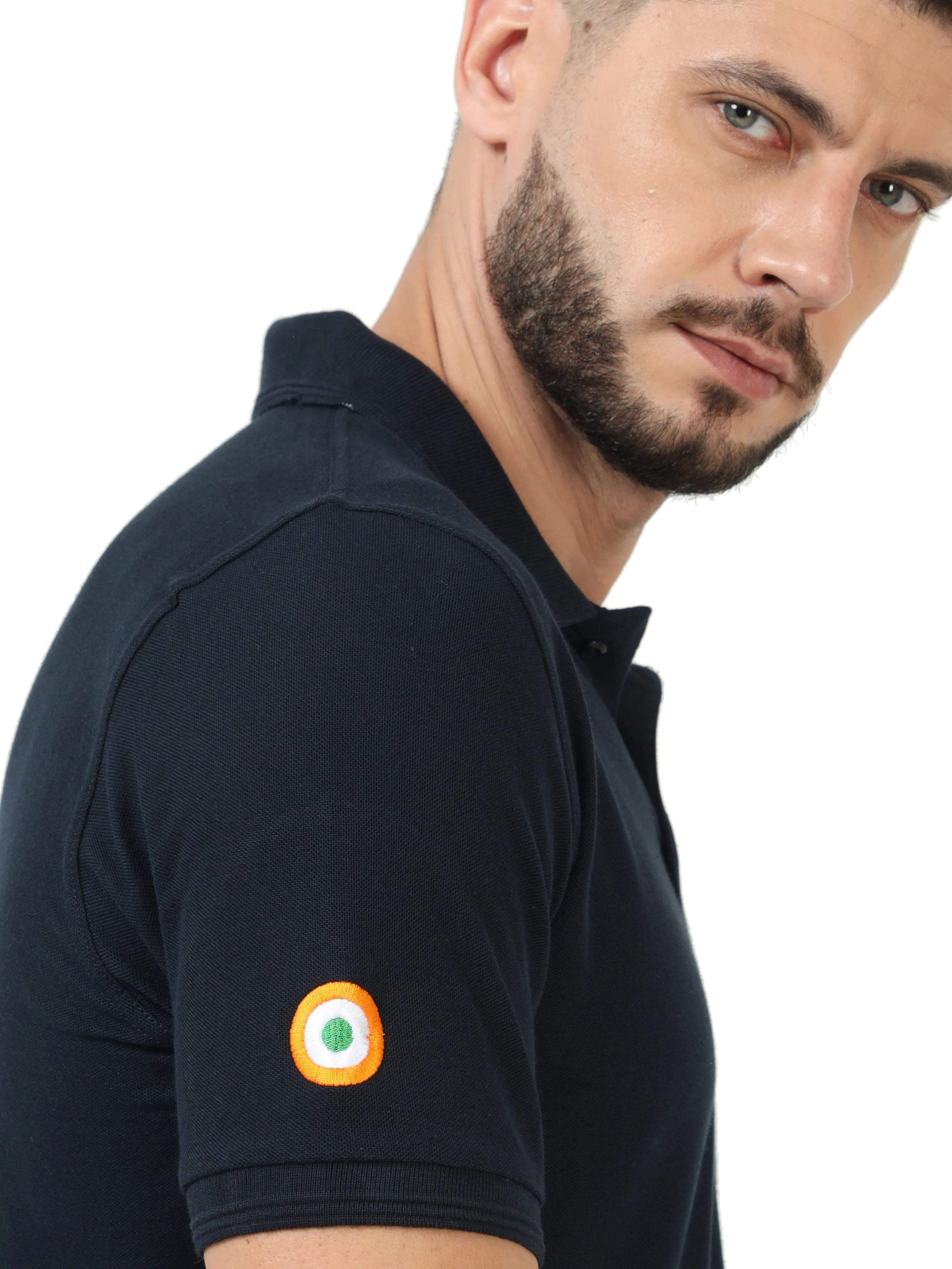 Mi - 17 | Blue Collared T-shirt