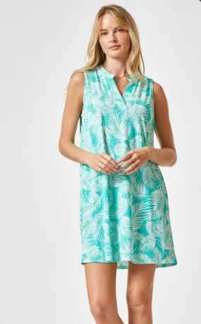 Minty Palms Dress