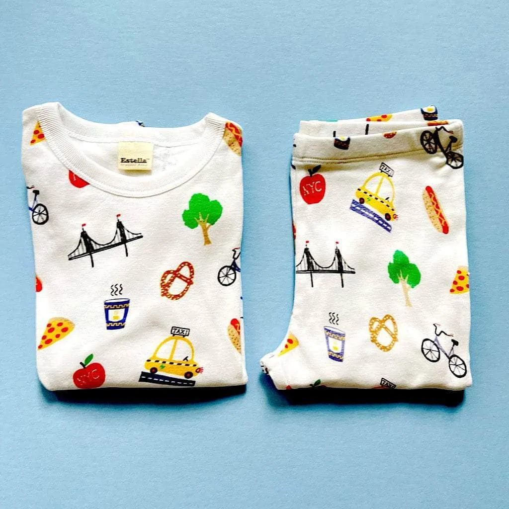 NYC Toddler Pajamas Set