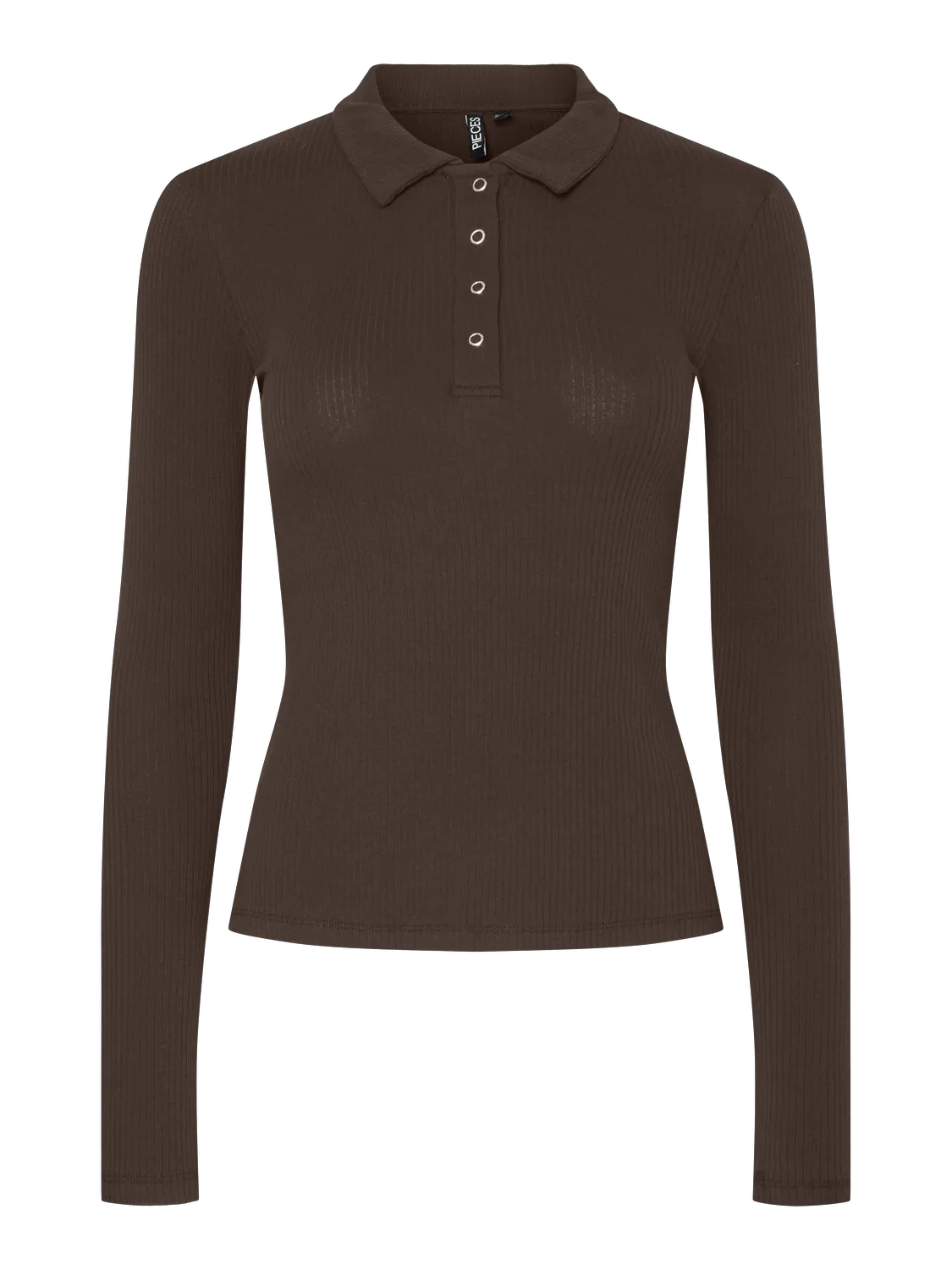 PCKITTE Polo-Shirt - Chicory Coffee