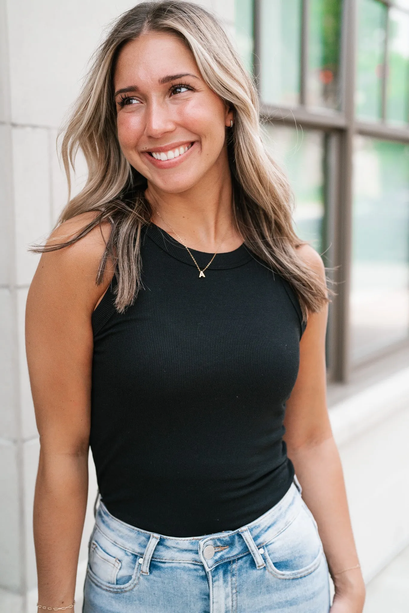Perfectly Basic Tank- Black