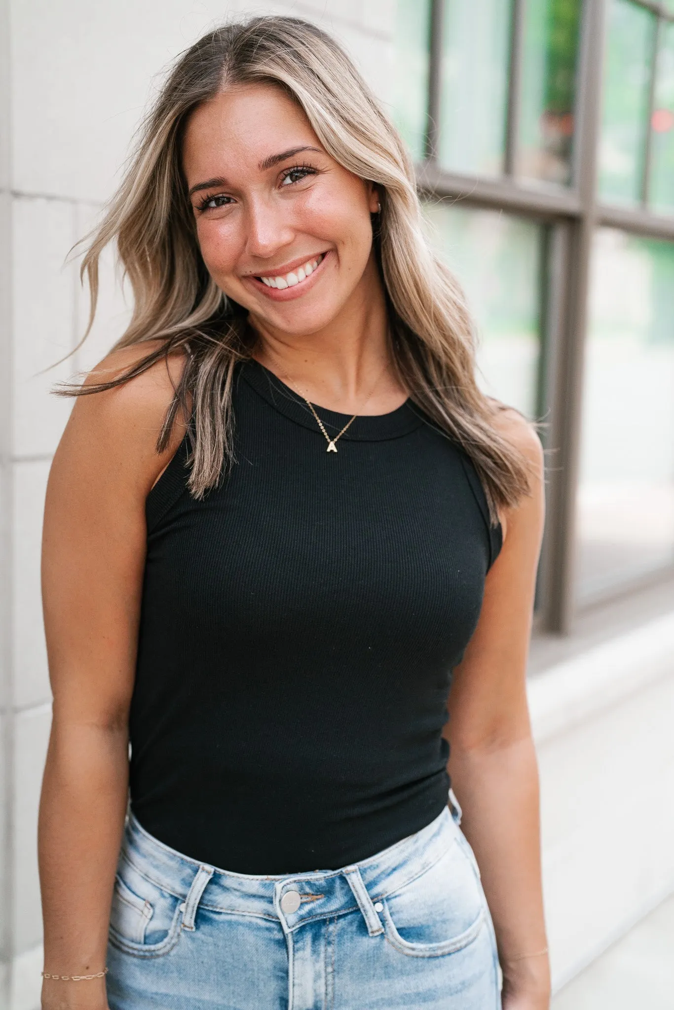 Perfectly Basic Tank- Black