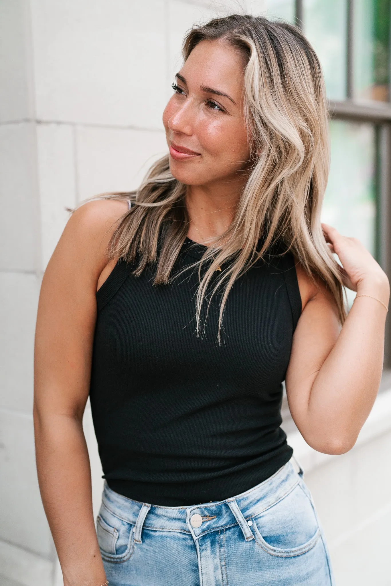 Perfectly Basic Tank- Black
