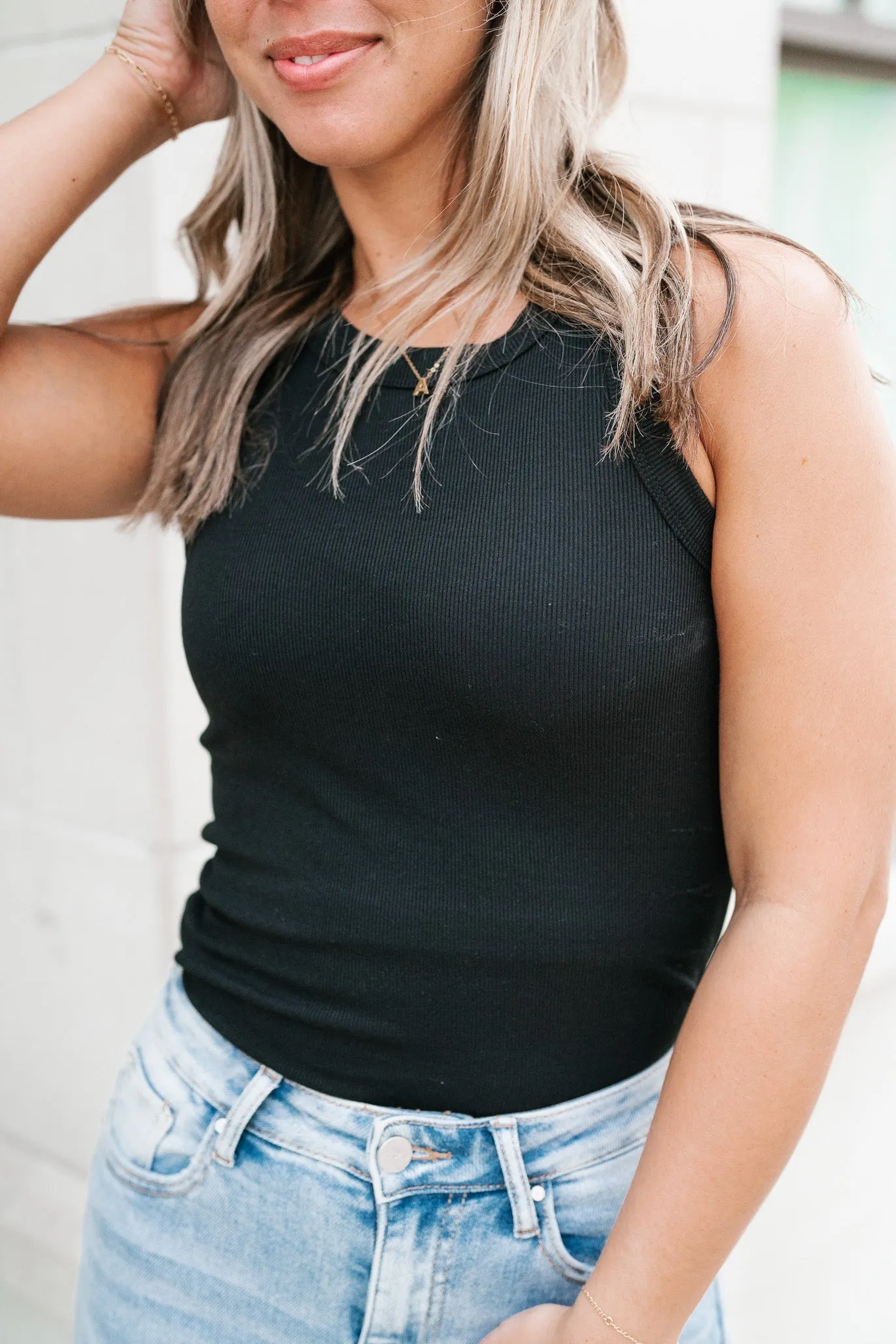 Perfectly Basic Tank- Black