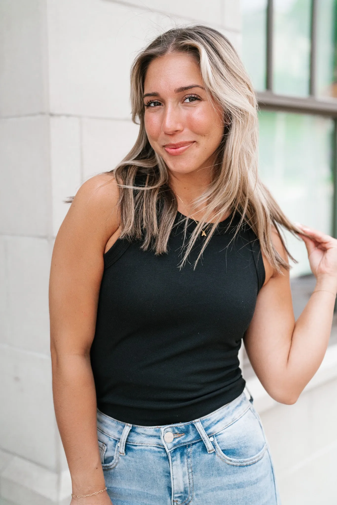 Perfectly Basic Tank- Black