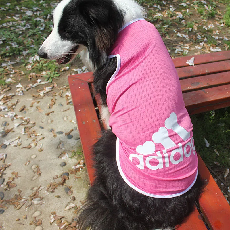 Pet Adidog Summer Tank Tops