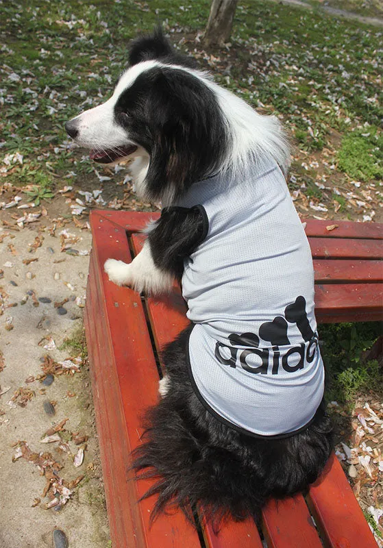 Pet Adidog Summer Tank Tops