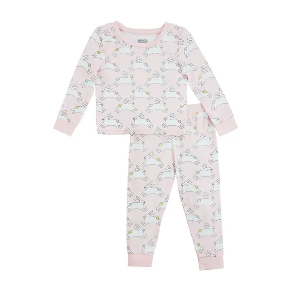 Pink Bunny Pj Set Mud Pie