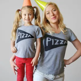 Pizza Slice Matching Mommy and Me Shirts