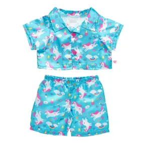 Rainbow Blue PJ Set