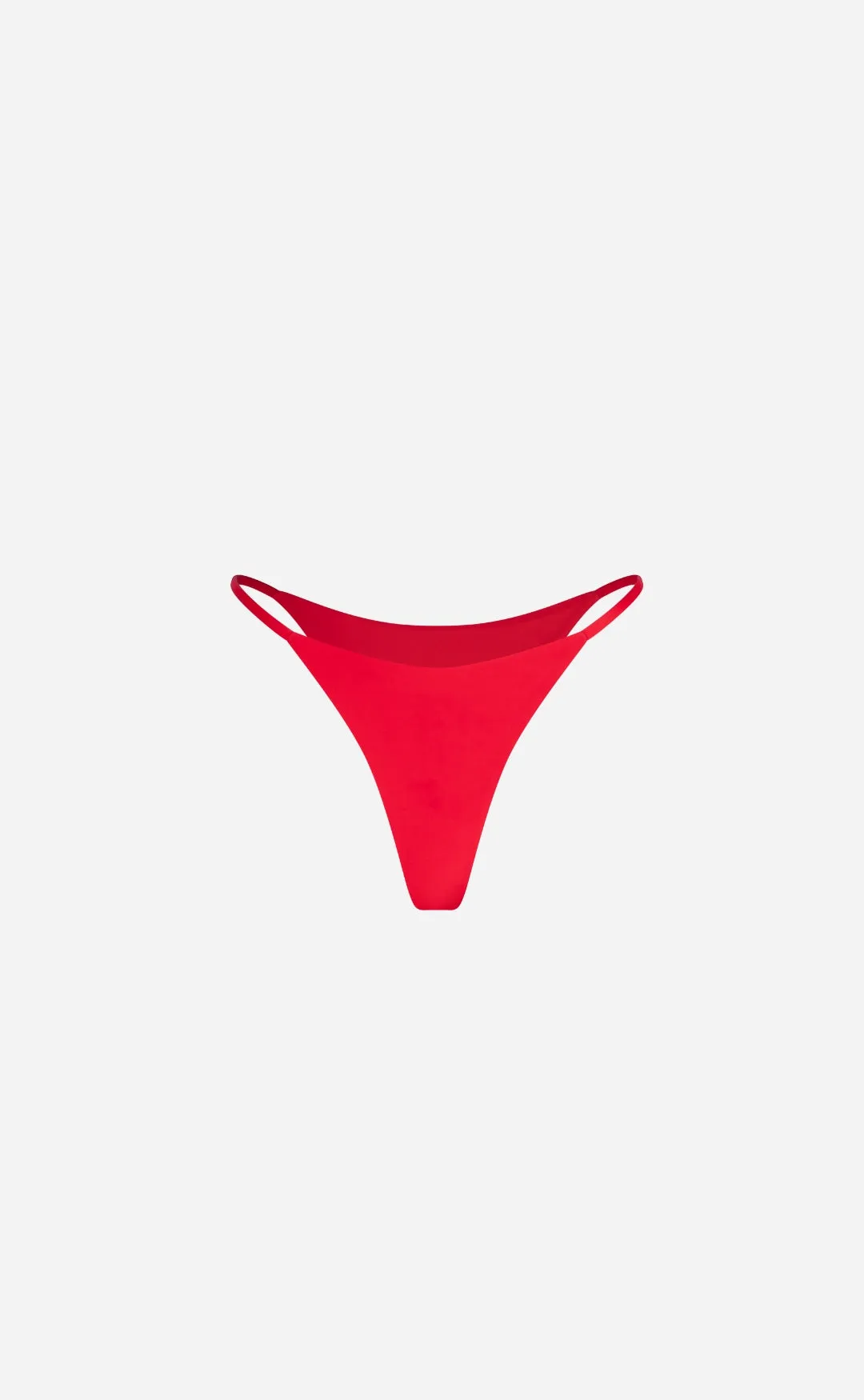 Risque Scarlet Red - Brazilian Bikini Bottoms