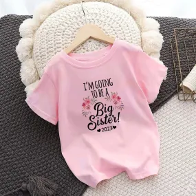 Sister Announcement Tee