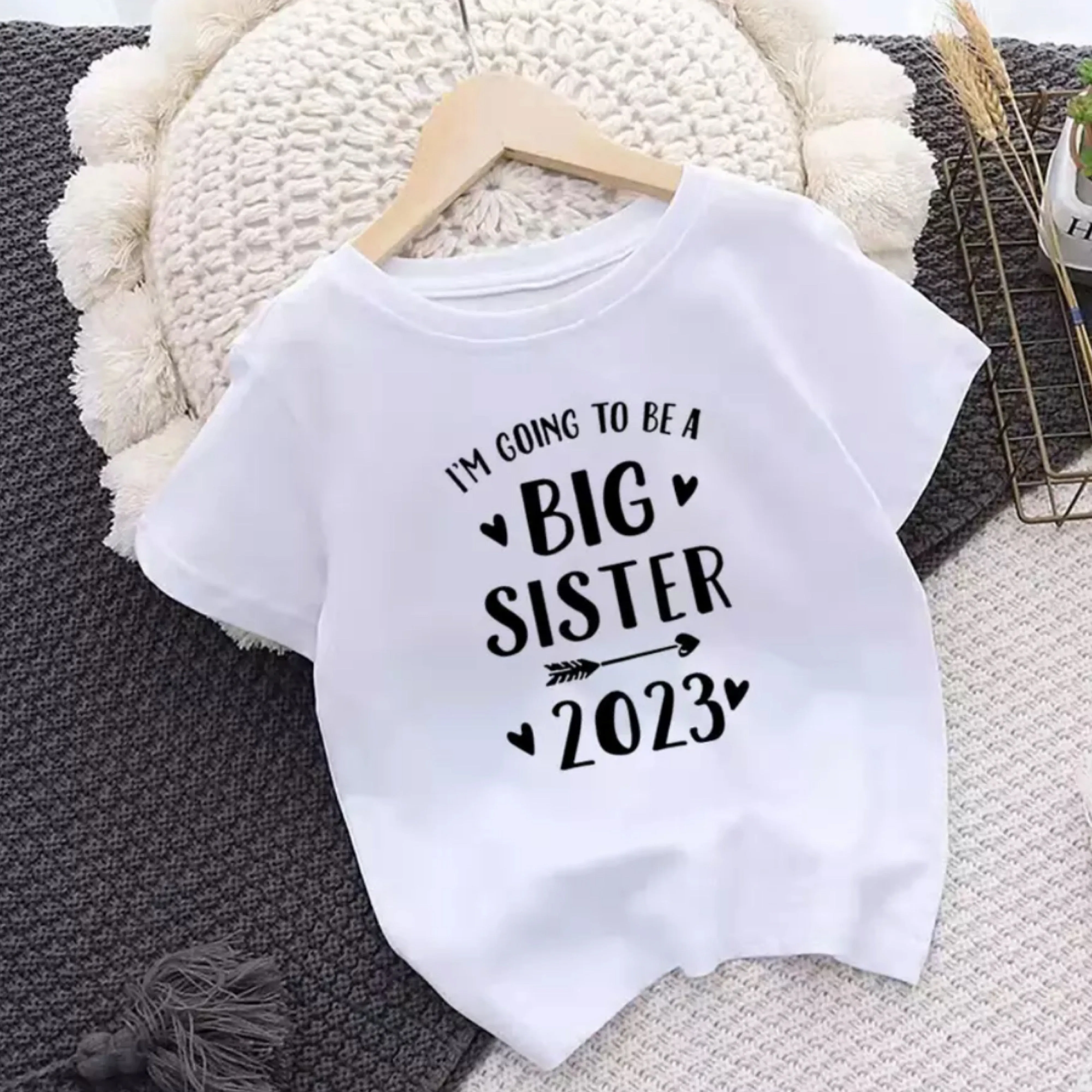 Sister Announcement Tee