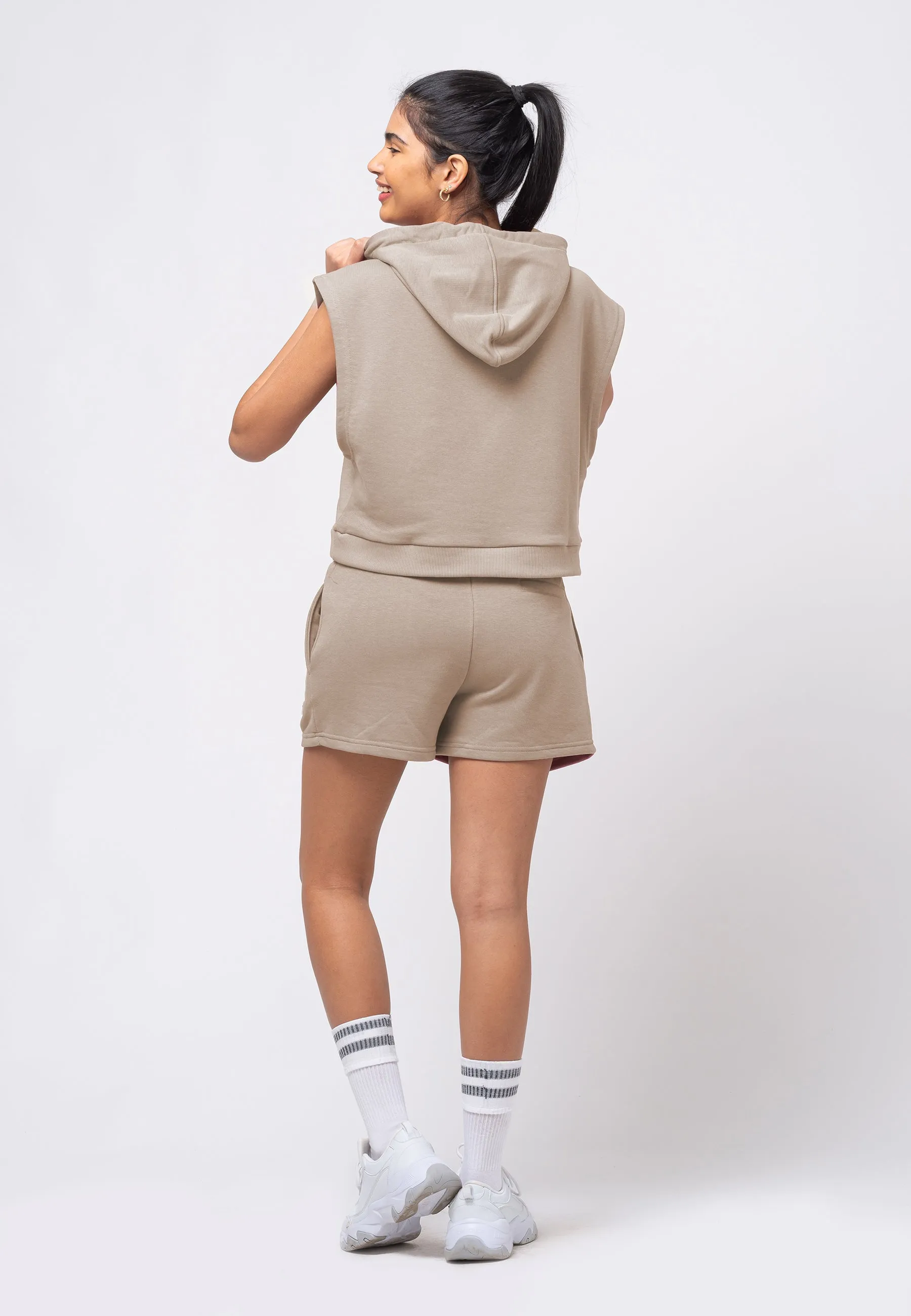 Sleeveless Luxe Duo Tracksuit