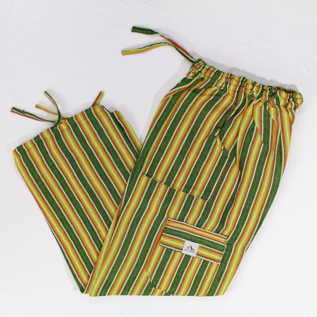 (Small) Greenish Yellowish Lounge Pants 0004