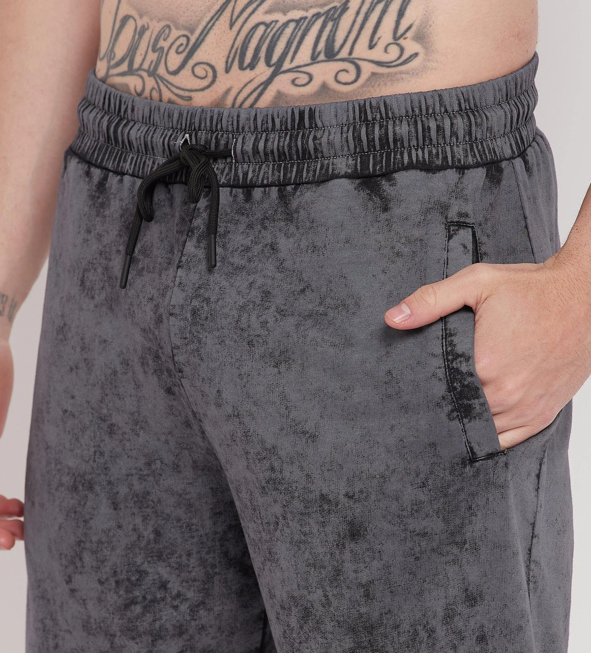 Splash Print Shorts for Men