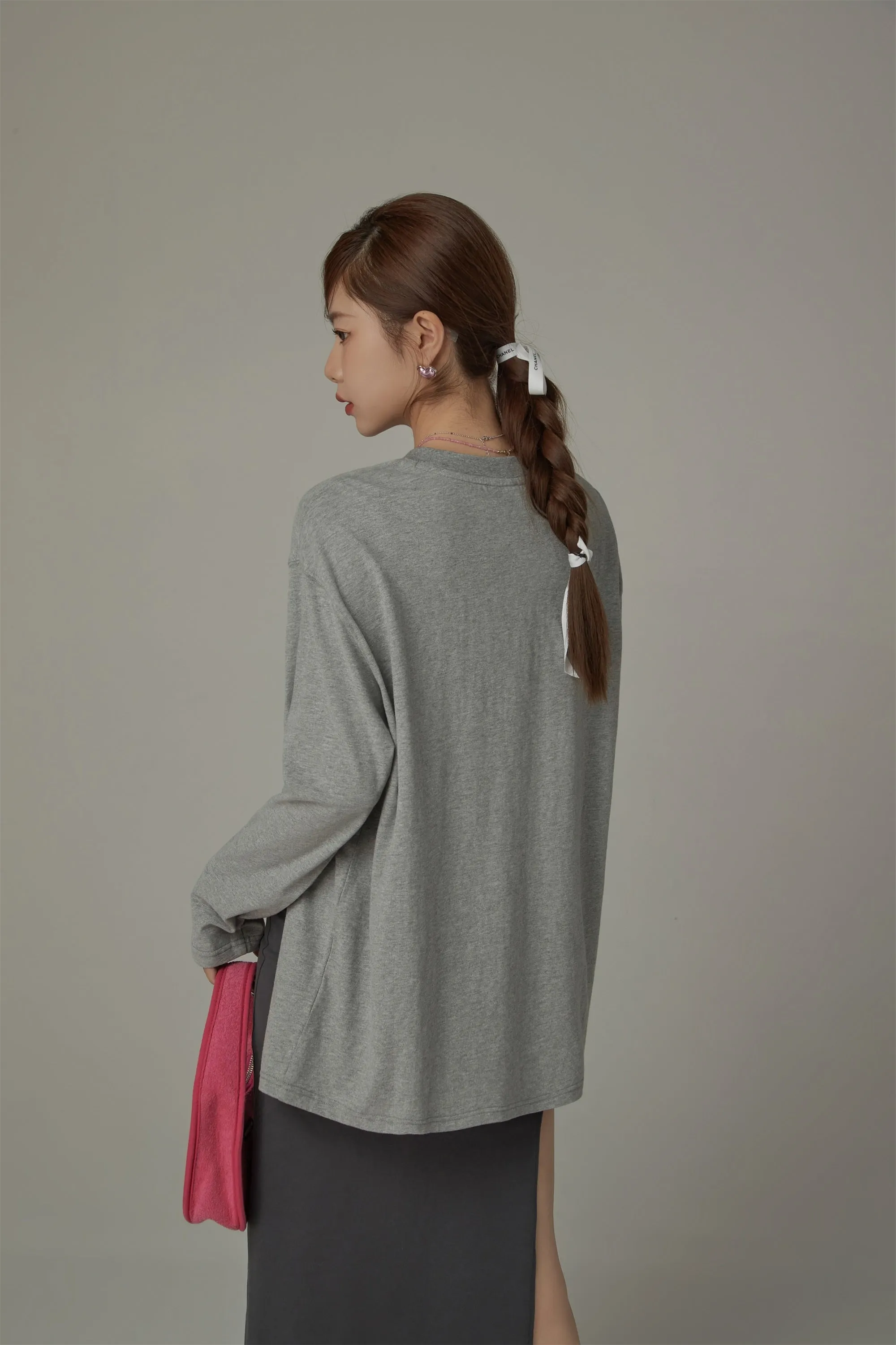 Split Loose Fit T-Shirt