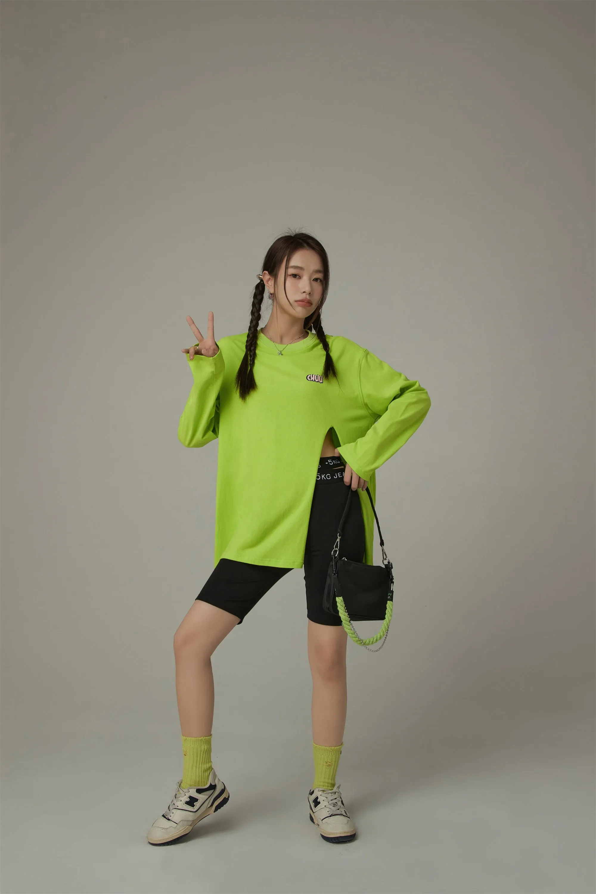 Split Loose Fit T-Shirt