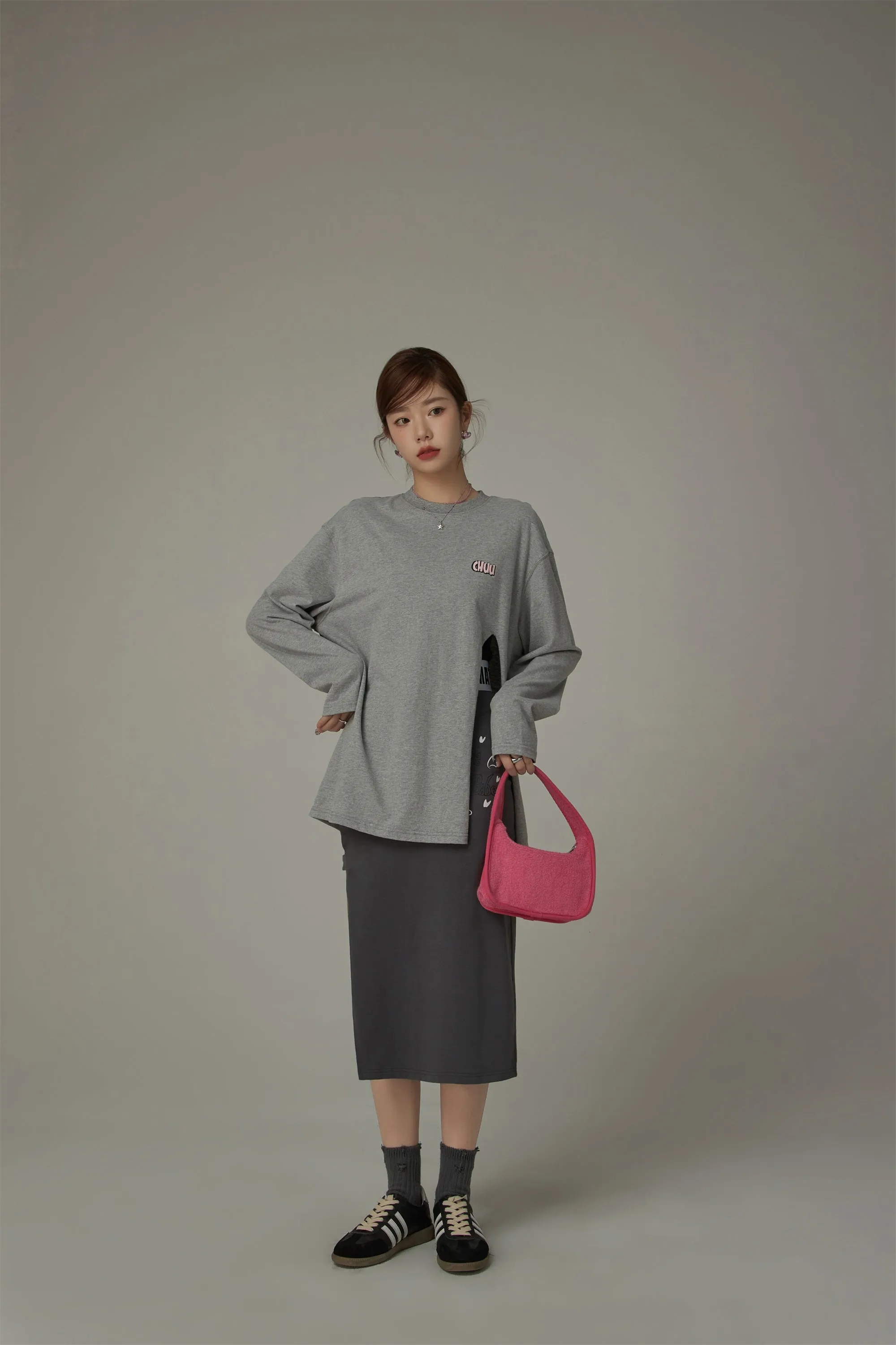 Split Loose Fit T-Shirt