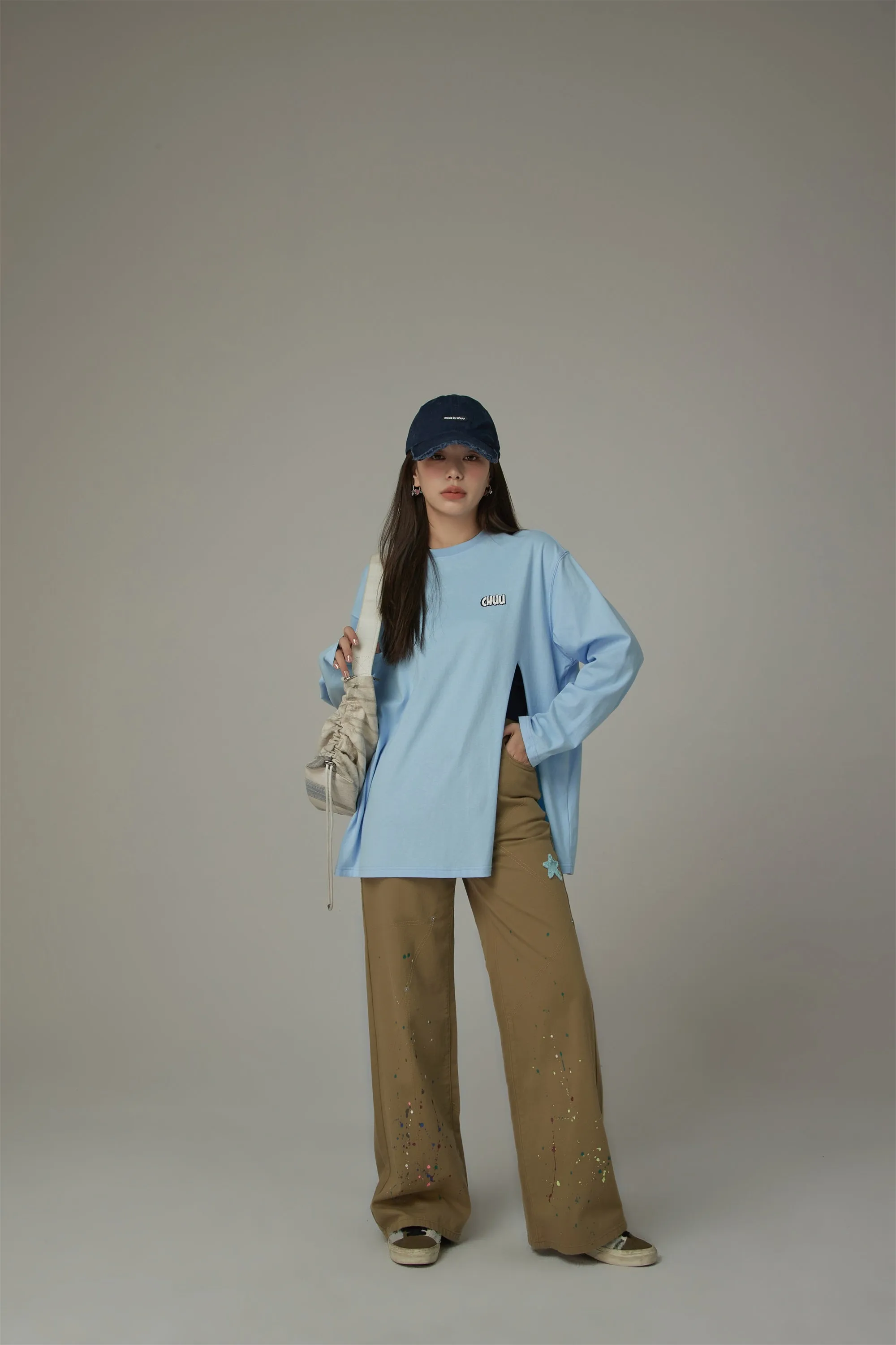 Split Loose Fit T-Shirt