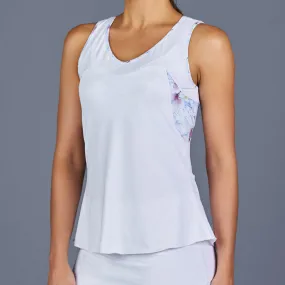 Spring Marble Tank Top (White)