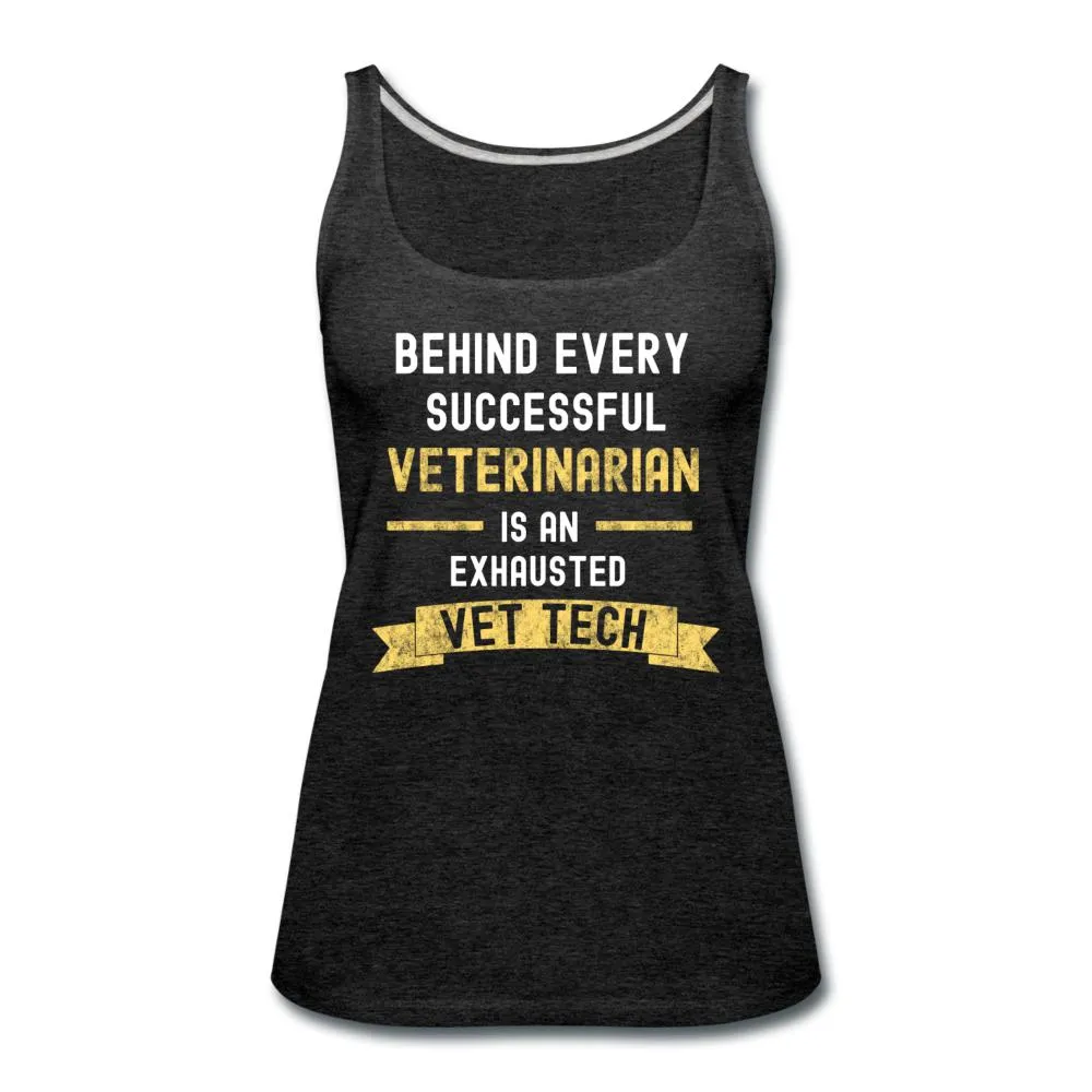 Successful Vet, Exhausted Vet Tech Women's Tank Top