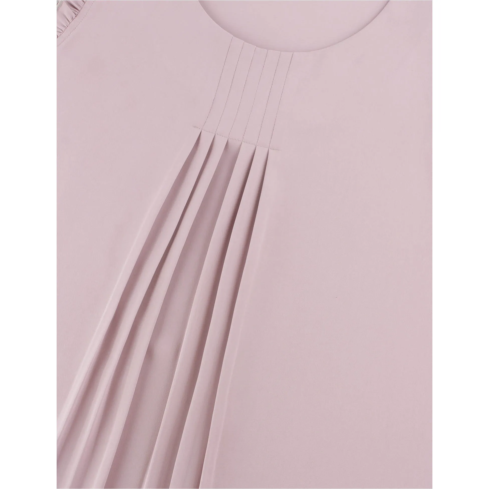 Summer Ruffle Trim Sleeveless Chiffon Blouses