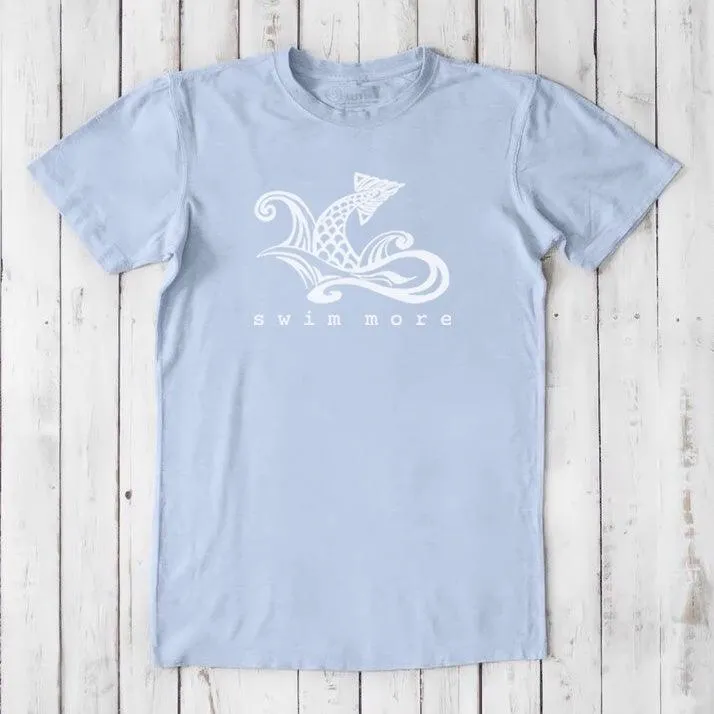 Swim More T-Shirt for Men - Perfect for Swimming Enthusiasts and Beach Lovers
