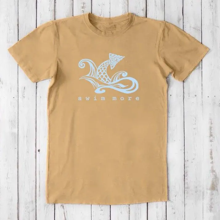 Swim More T-Shirt for Men - Perfect for Swimming Enthusiasts and Beach Lovers