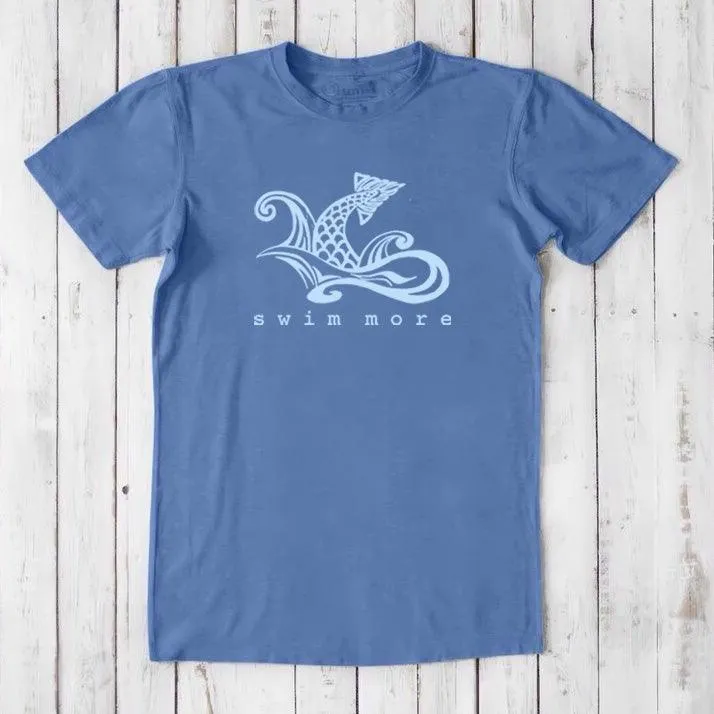 Swim More T-Shirt for Men - Perfect for Swimming Enthusiasts and Beach Lovers