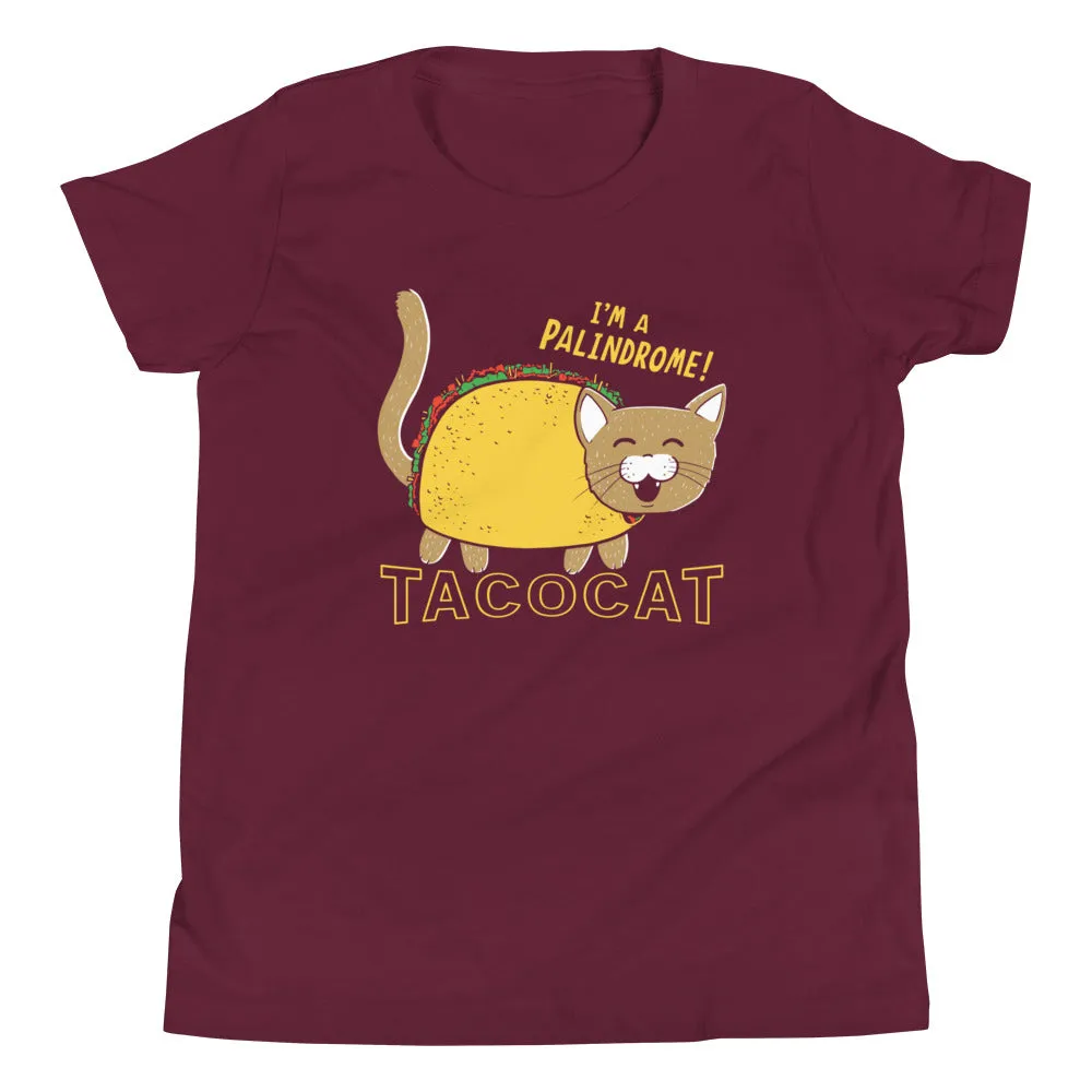 Taco Cat Kid's Youth Tee
