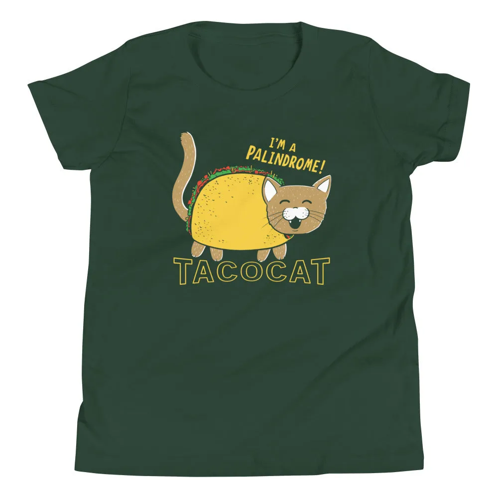 Taco Cat Kid's Youth Tee