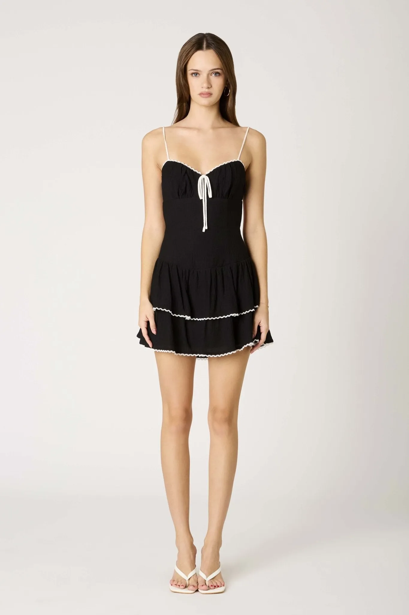 Tiered Mini Dress