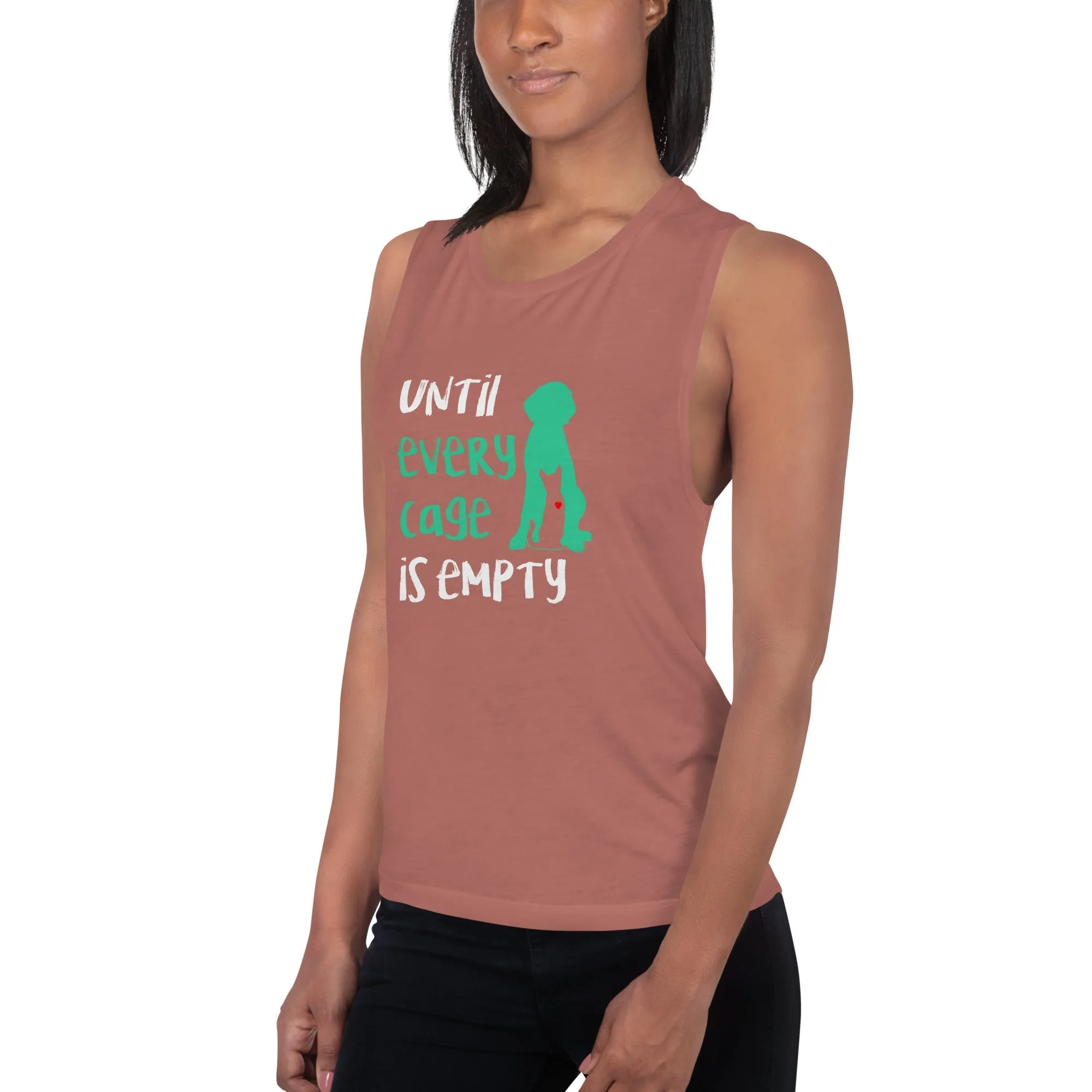 Until every cage is empty Women's Tank Top