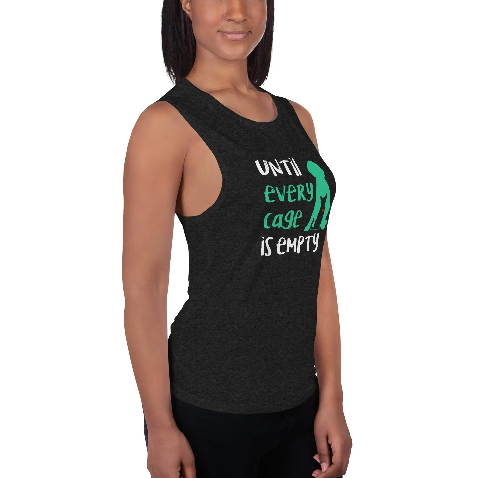 Until every cage is empty Women's Tank Top