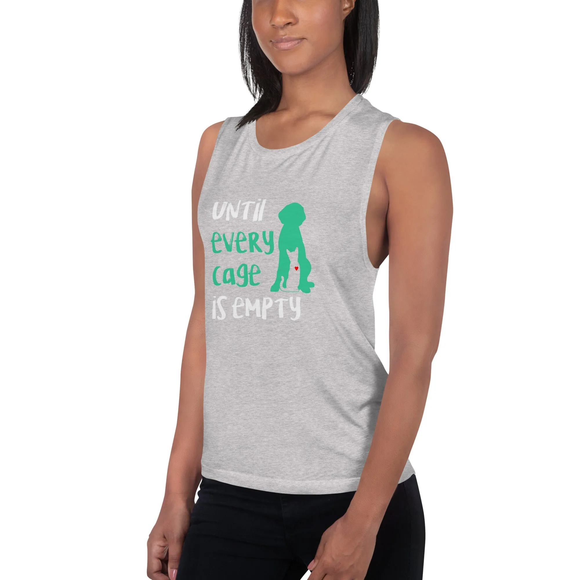 Until every cage is empty Women's Tank Top