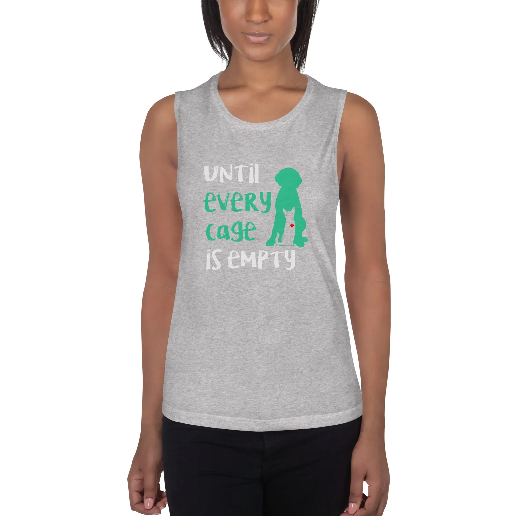 Until every cage is empty Women's Tank Top