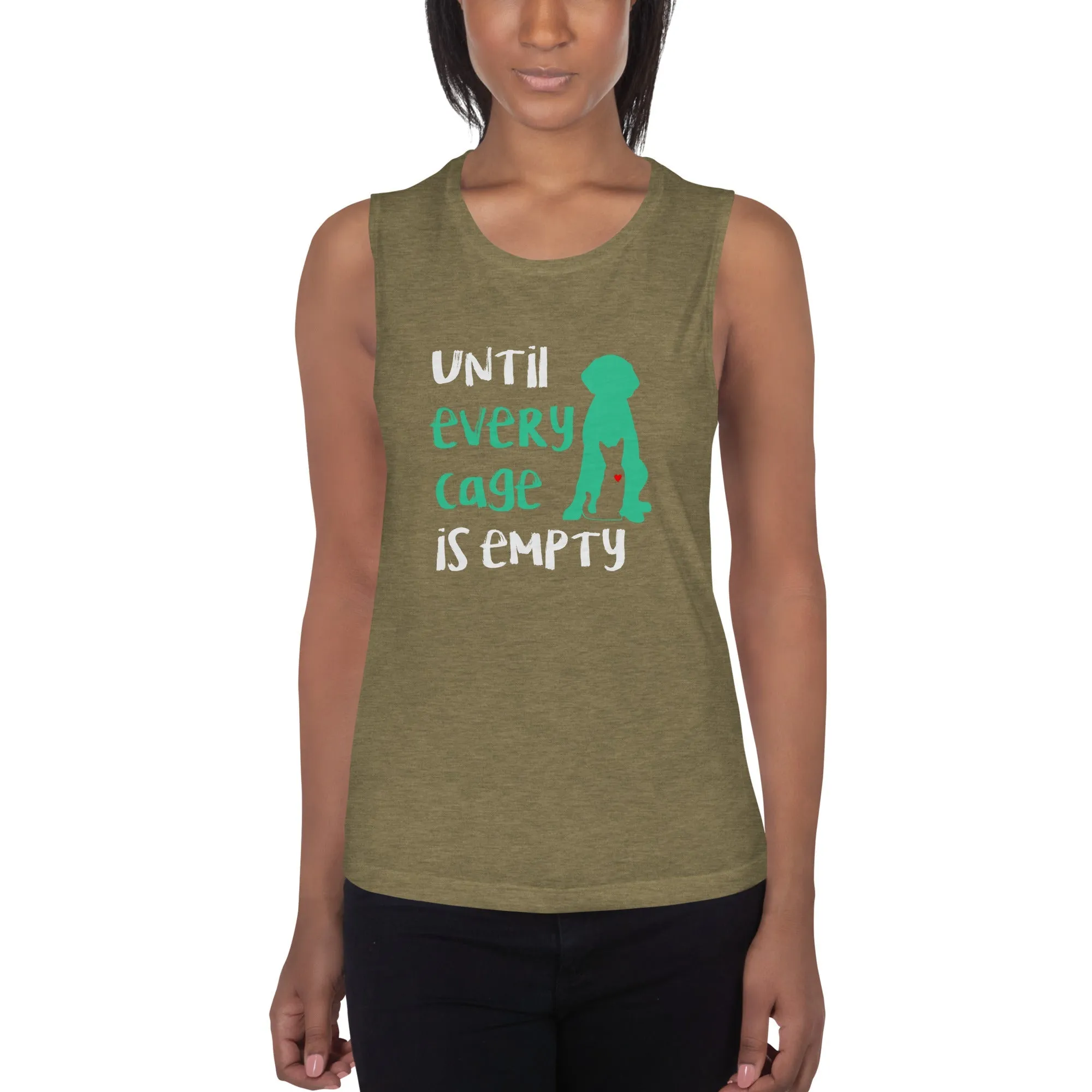 Until every cage is empty Women's Tank Top