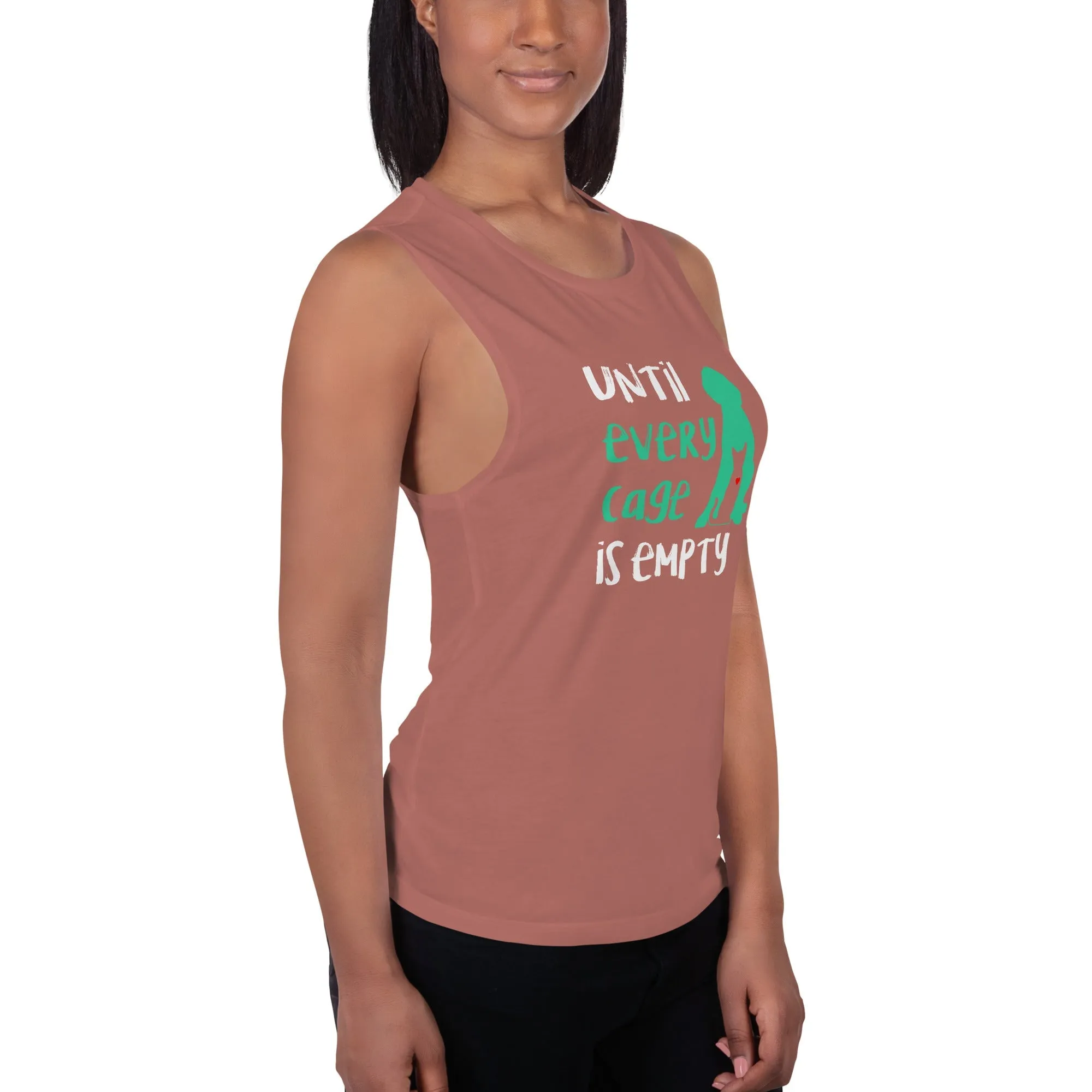 Until every cage is empty Women's Tank Top